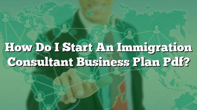 immigration consultant business plan