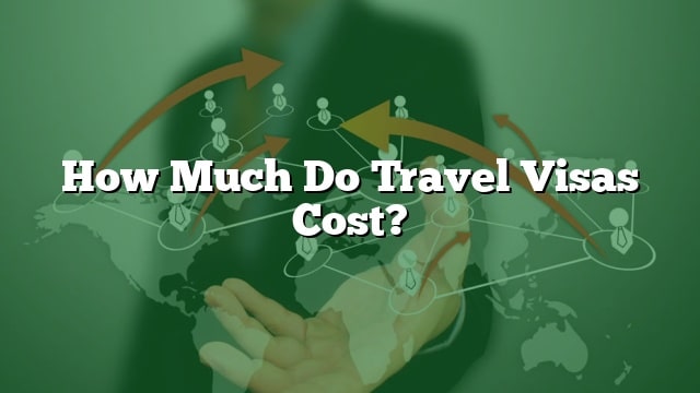 travel agent visa cost