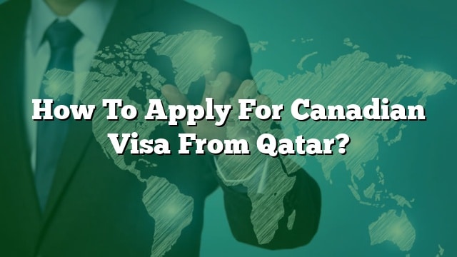 apply tourist visa to canada from qatar