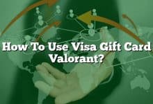 How To Use Visa Gift Card Valorant?