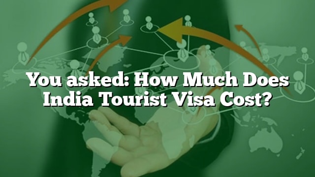 how much indian tourist visa cost