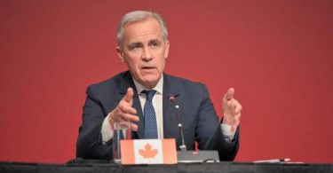 Canada's Prime Minister Mark Carney speaks during a meeting with First Ministers of provinces and territories to discuss various trade and policy issues at TCU Place in Saskatoon, Saskatchewan, Canada June 2, 2025